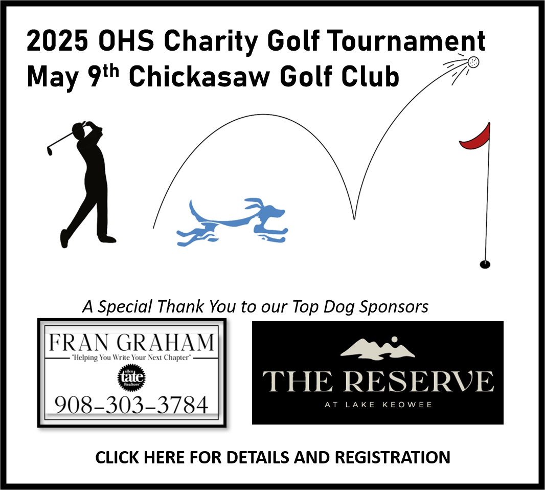 2025 OHS Charity Golf Tournament - May 9th