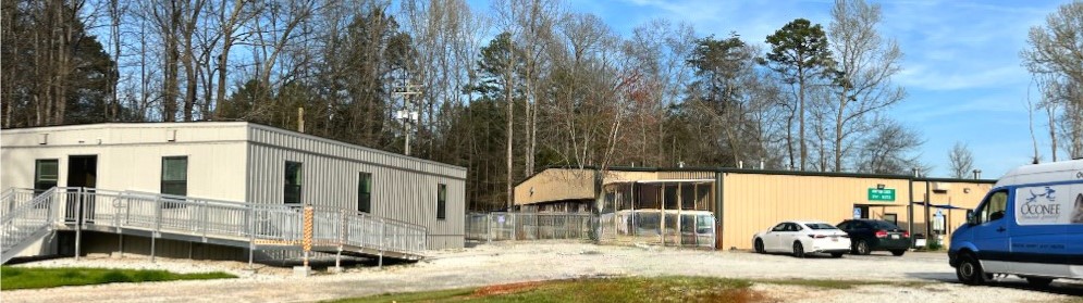 New Oconee Humane Society Clinic building New Oconee Humane Society Clinic building