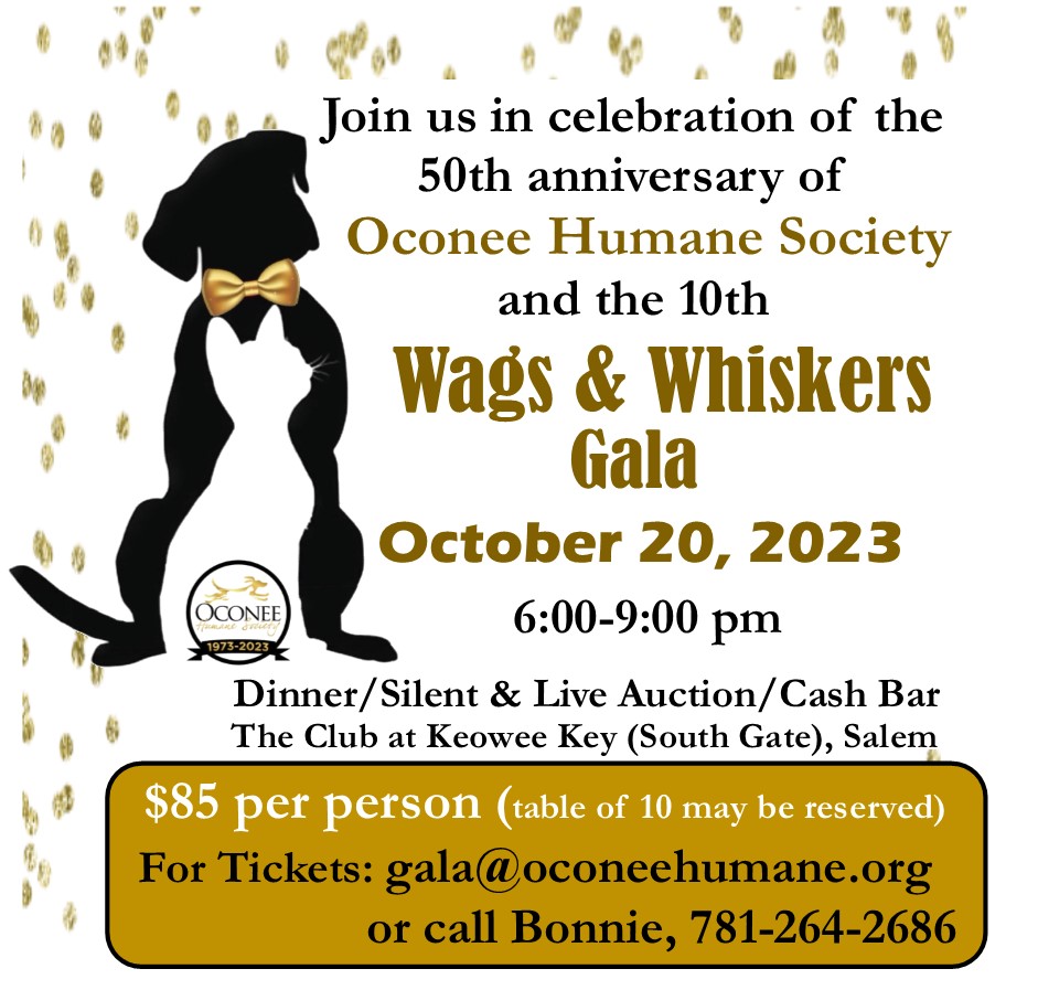Wags & Whiskers Gala Tickets 2023